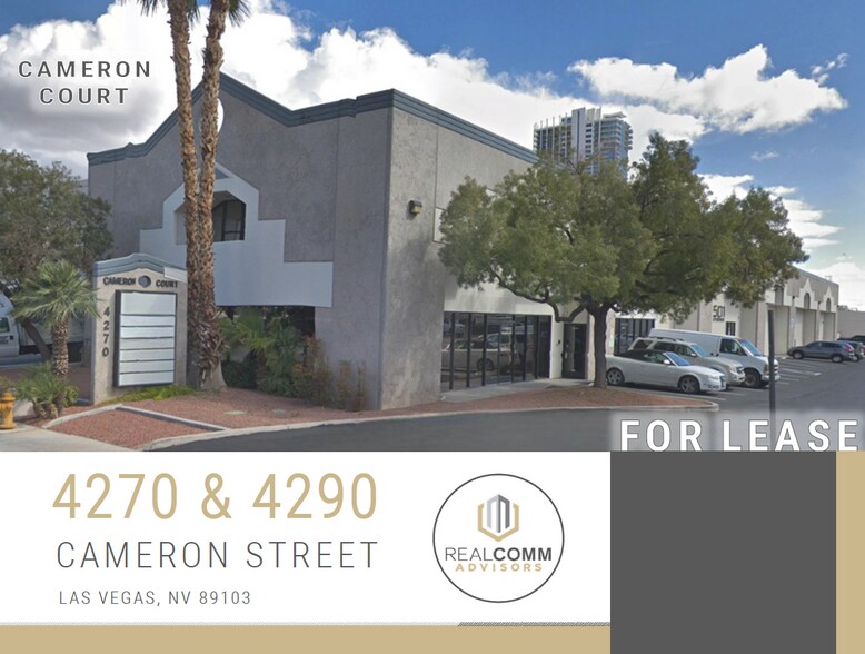 Primary Photo Of 4290 Cameron St, Las Vegas Unknown For Lease