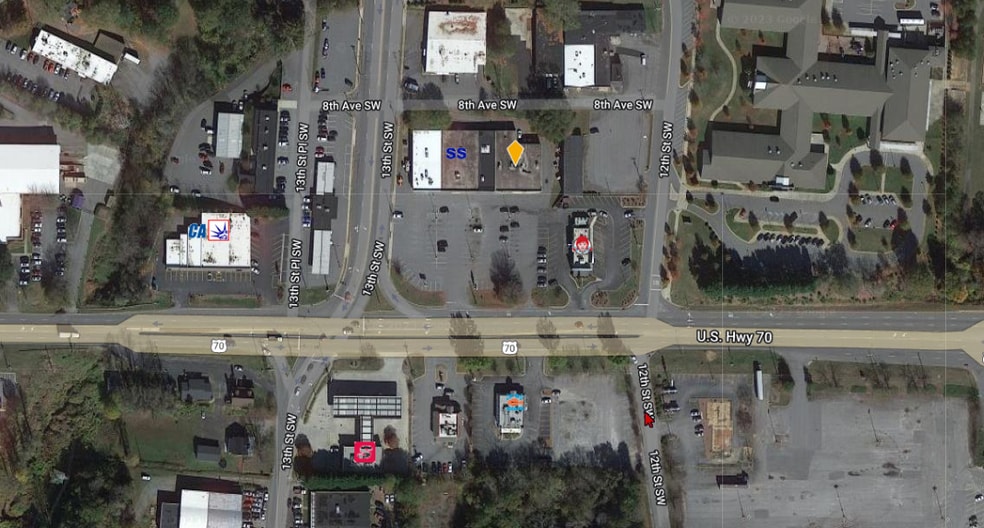 More Photos Of 1234 US Highway 70 SW, Hickory Storefront For Lease