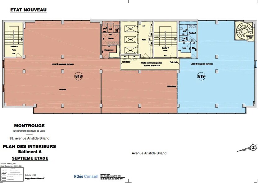 More Photos Of 99 Avenue Aristide Briand, Montrouge Office For Sale
