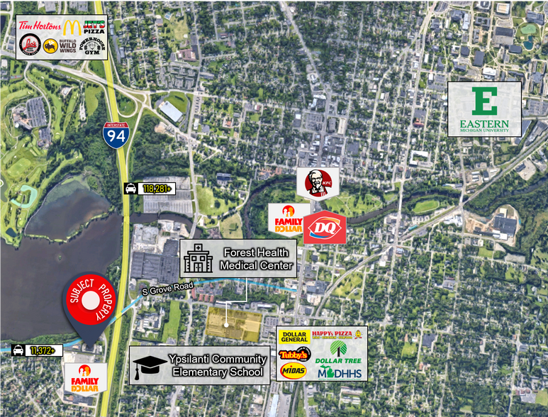 Primary Photo Of 753 Grove St, Ypsilanti Drugstore For Lease