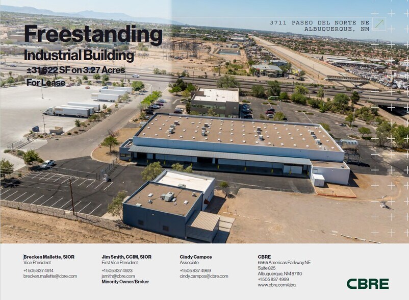 Primary Photo Of 3711 Paseo del Norte NE, Albuquerque Warehouse For Lease