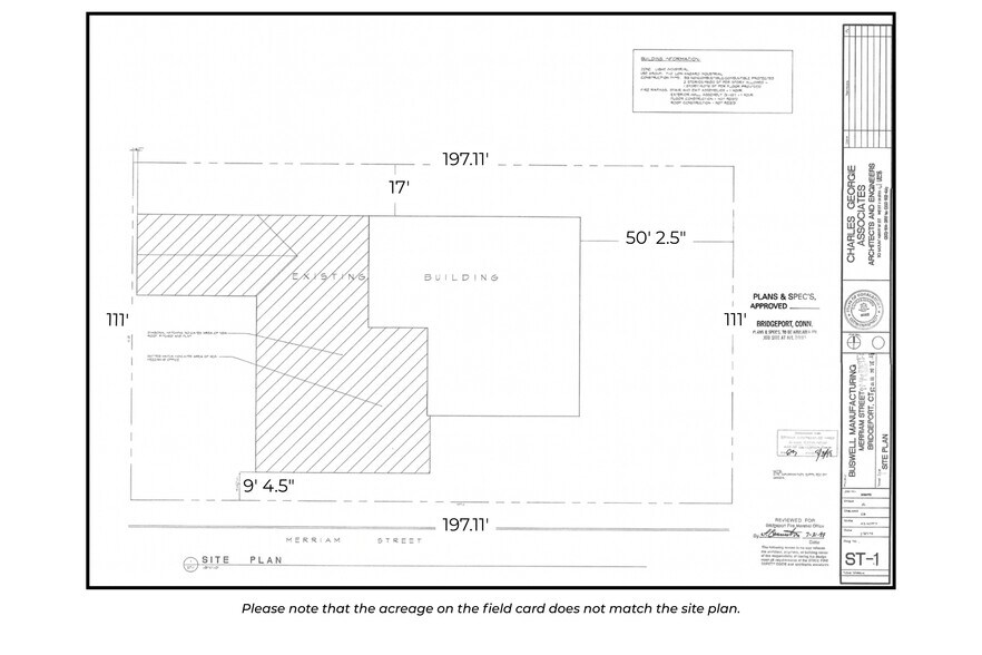 More Photos Of 229-261 Merriam St, Bridgeport Warehouse For Sale