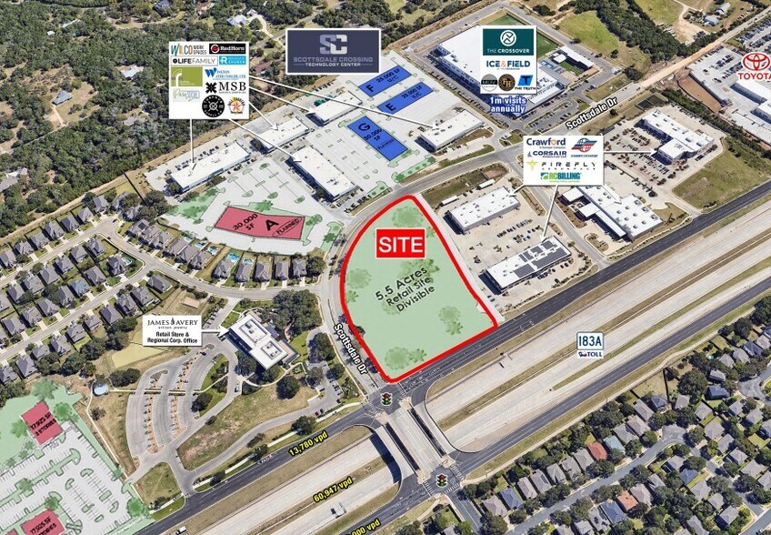 Primary Photo Of 1613 Scottsdale Dr, Leander Land For Lease