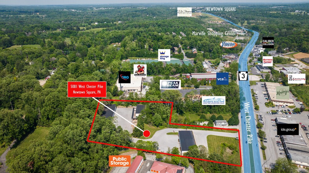 More Photos Of 5081 W Chester Pike, Newtown Square Warehouse For Sale