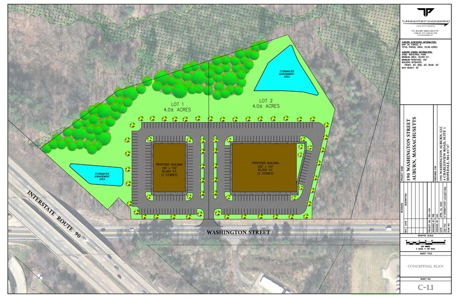 Primary Photo Of 50 Washington, Auburn Land For Lease