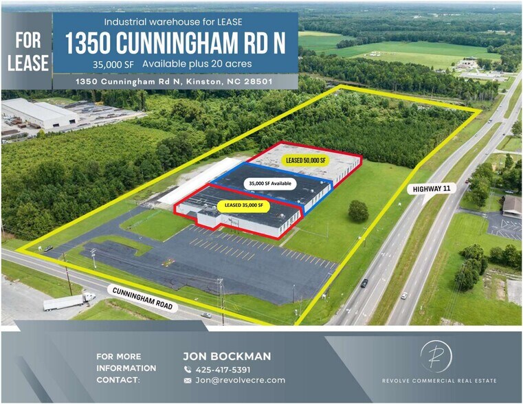 Primary Photo Of 1350 Cunningham Rd N, Kinston Warehouse For Lease