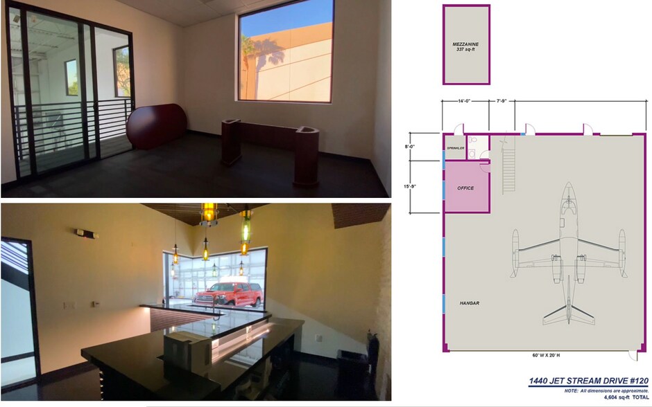 More Photos Of 1440 Jet Stream Dr, Henderson Airplane Hangar For Sale