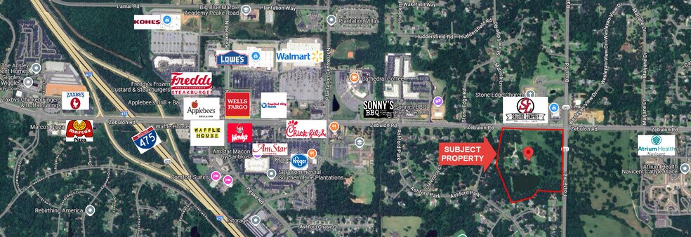 More Photos Of 5668 Zebulon Rd, Macon-Bibb Land For Sale