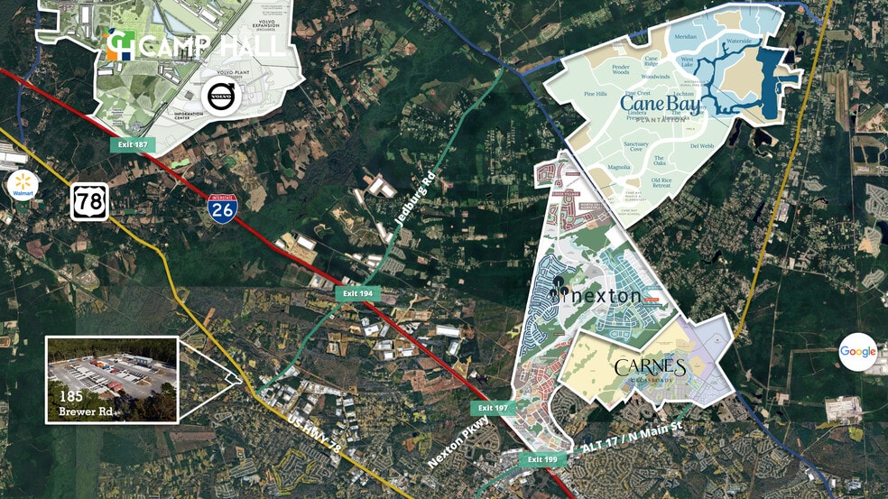 More Photos Of 185 Brewer Road Rd, Summerville Industrial For Lease