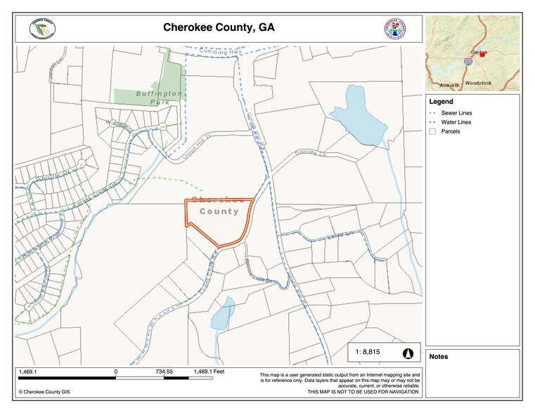 More Photos Of 1311 Evans Cook Rd, Canton Land For Sale