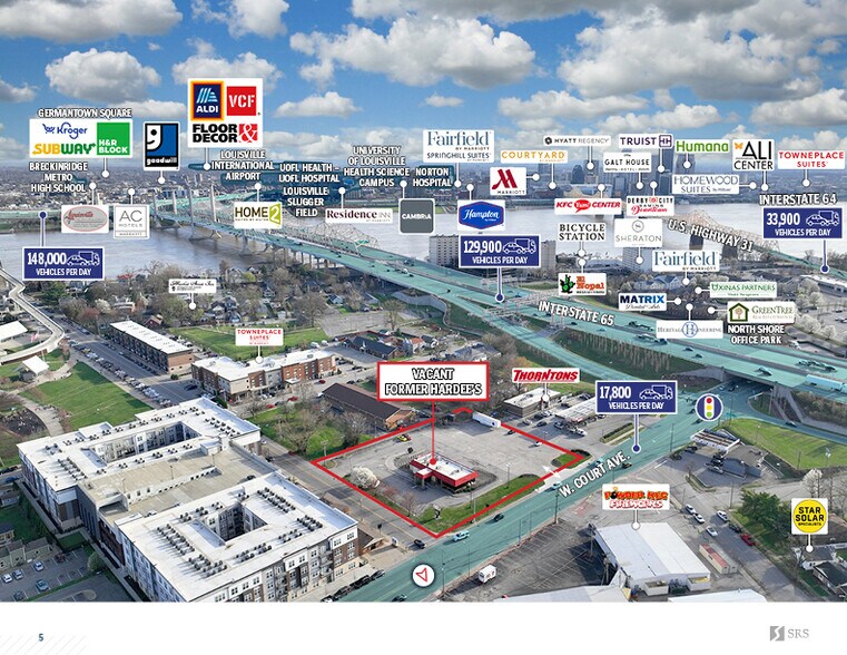 More Photos Of 301 W Court Ave, Jeffersonville General Retail For Sale