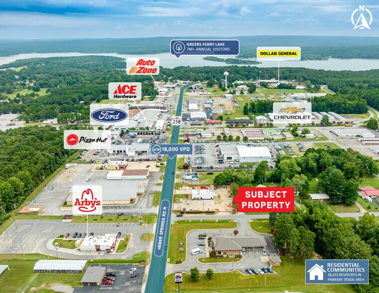 More Photos Of 1715 Highway 25B, Heber Springs Fast Food For Sale