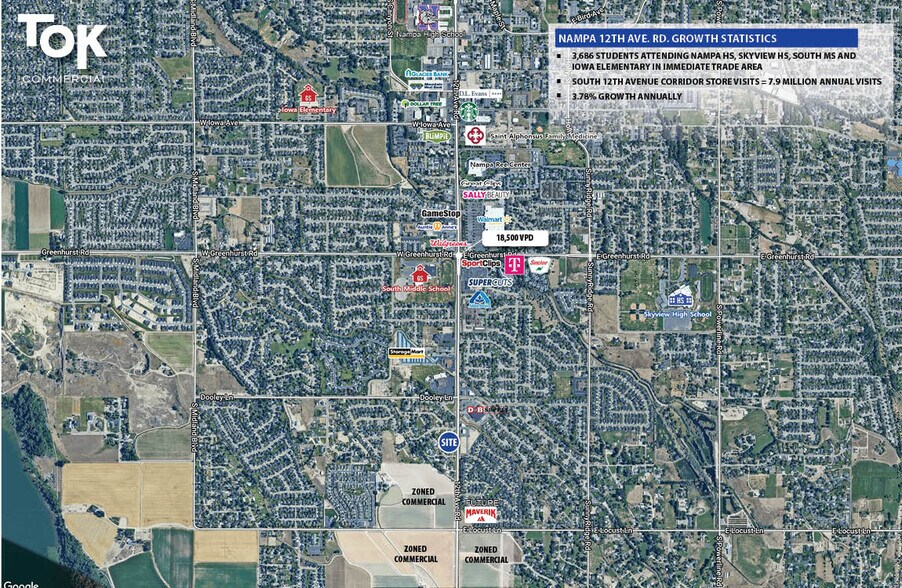 More Photos Of 3321 12th Avenue Rd, Nampa Land For Sale