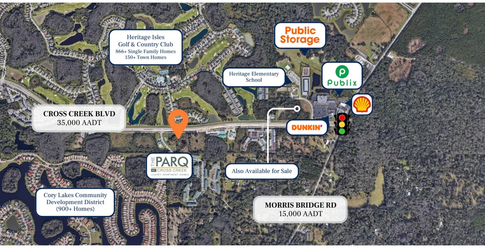 Primary Photo Of 10831 Cross Creek Blvd, Tampa Land For Sale