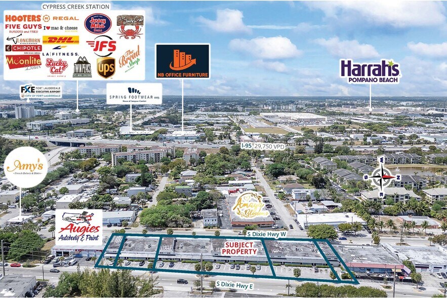 More Photos Of 1311-1401 S Dixie Hwy E, Pompano Beach Freestanding For Sale