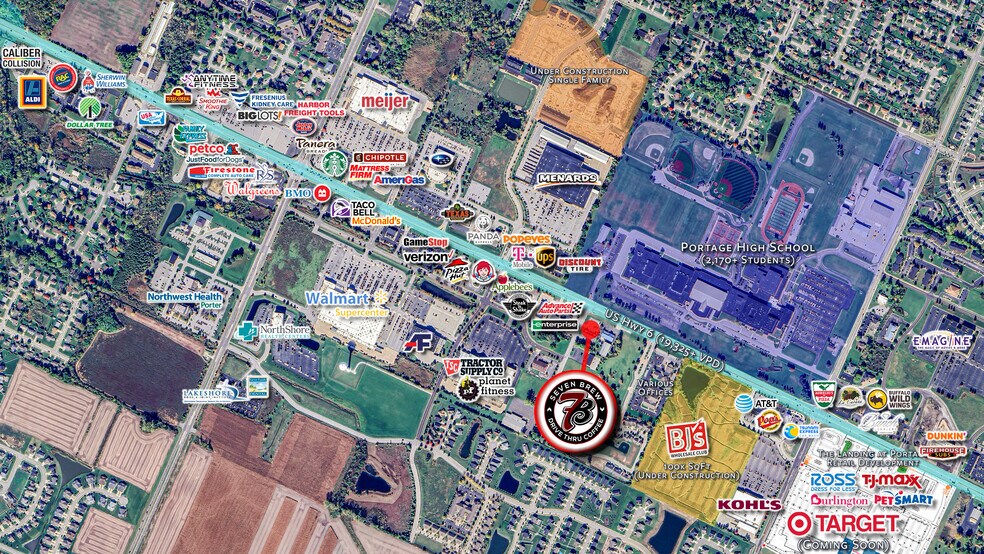 More Photos Of 6283 US Highway 6, Portage Freestanding For Sale