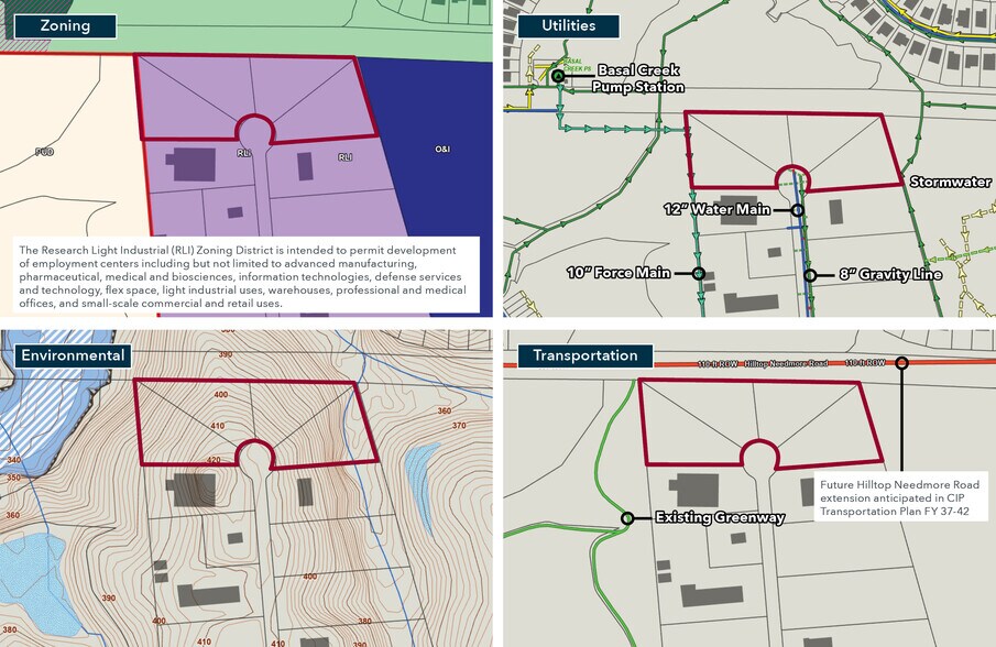 More Photos Of 228,229,232,233 Technology Park Ln, Fuquay Varina Land For Sale