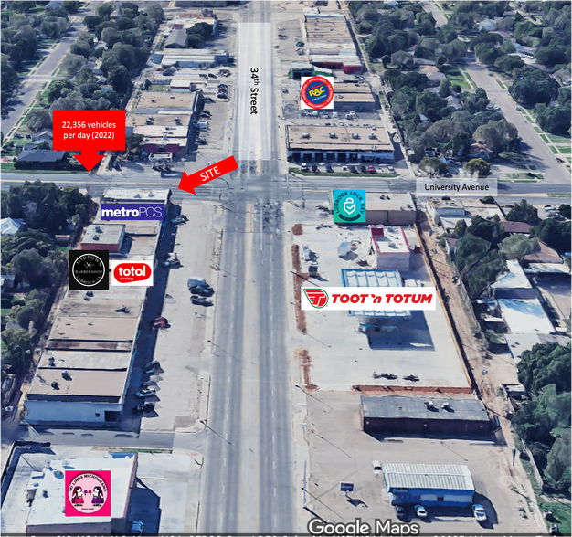 More Photos Of 2451 34th St, Lubbock Freestanding For Lease