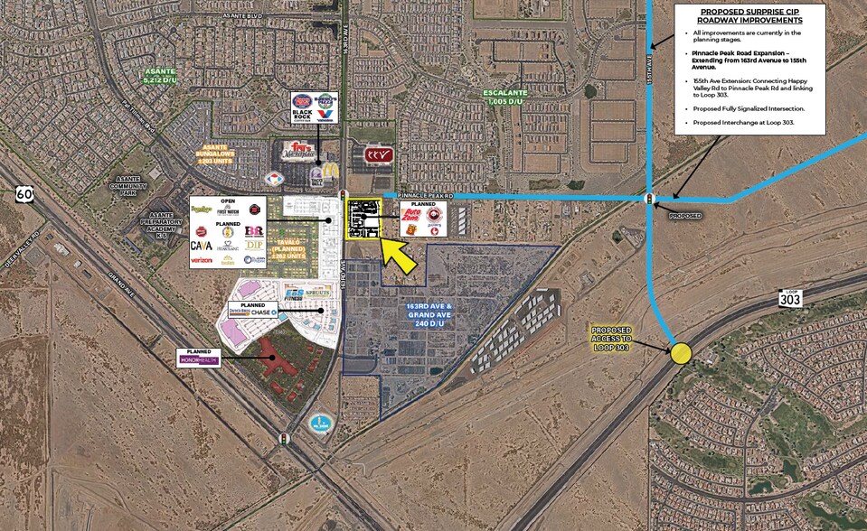 More Photos Of 163rd Ave @ Pinnacle Peak Rd, Surprise Land For Lease