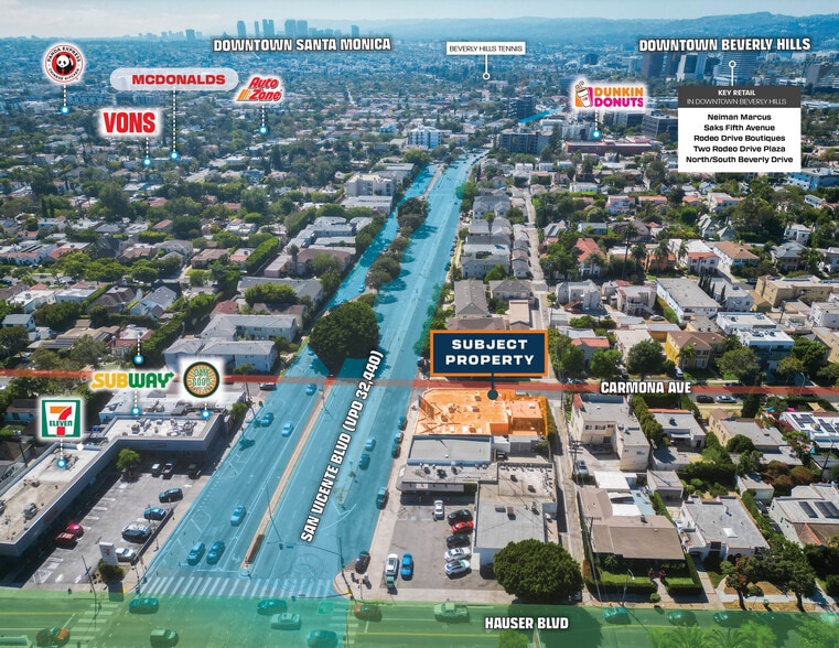 More Photos Of 5613-5617 San Vicente Blvd, Los Angeles Storefront For Sale