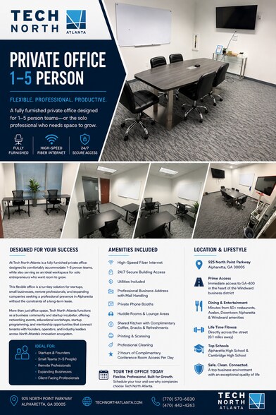 More Photos Of 925 North Point Pky, Alpharetta Coworking Space