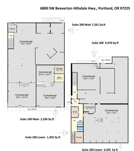 More Photos Of 6800 SW Beaverton Hillsdale Hwy, Portland Freestanding For Lease