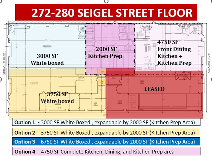 More Photos Of 272-280 Seigel St, Brooklyn Restaurant For Lease