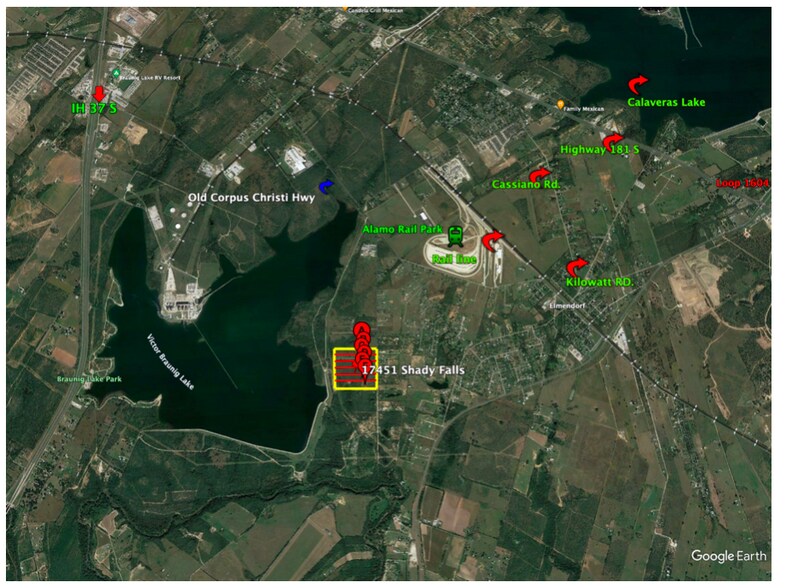 More Photos Of 17451 Shady Falls Rd, Elmendorf Land For Sale