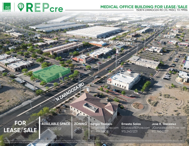 Primary Photo Of 1508 N Zaragoza Rd, El Paso Medical For Sale