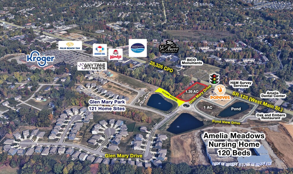 Primary Photo Of 136 W Main St, Amelia Land For Sale