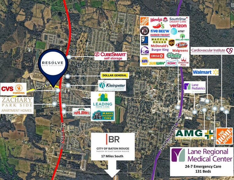 More Photos Of 1673 E Mount Pleasant Rd, Zachary Medical For Sale