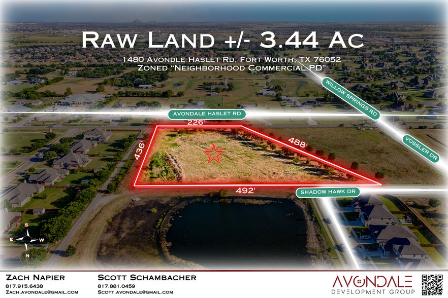 More Photos Of 1480 Avondale-Haslet rd, Haslet Land For Sale