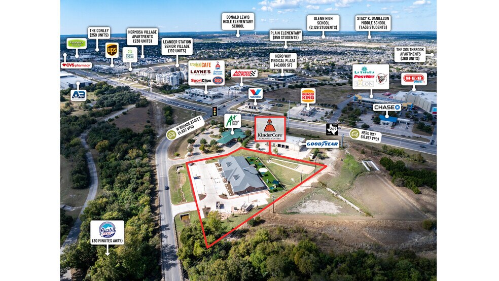 More Photos Of 441 W. Broade st, Leander General Retail For Sale