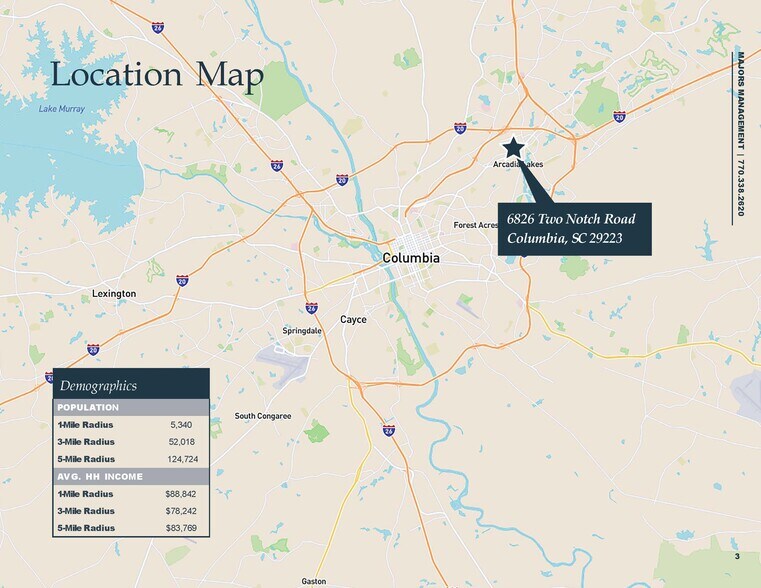 More Photos Of 6826 Two Notch Rd, Columbia Freestanding For Lease