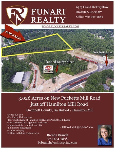 More Photos Of 2838 Hamilton Mill Rd, Buford Land For Sale