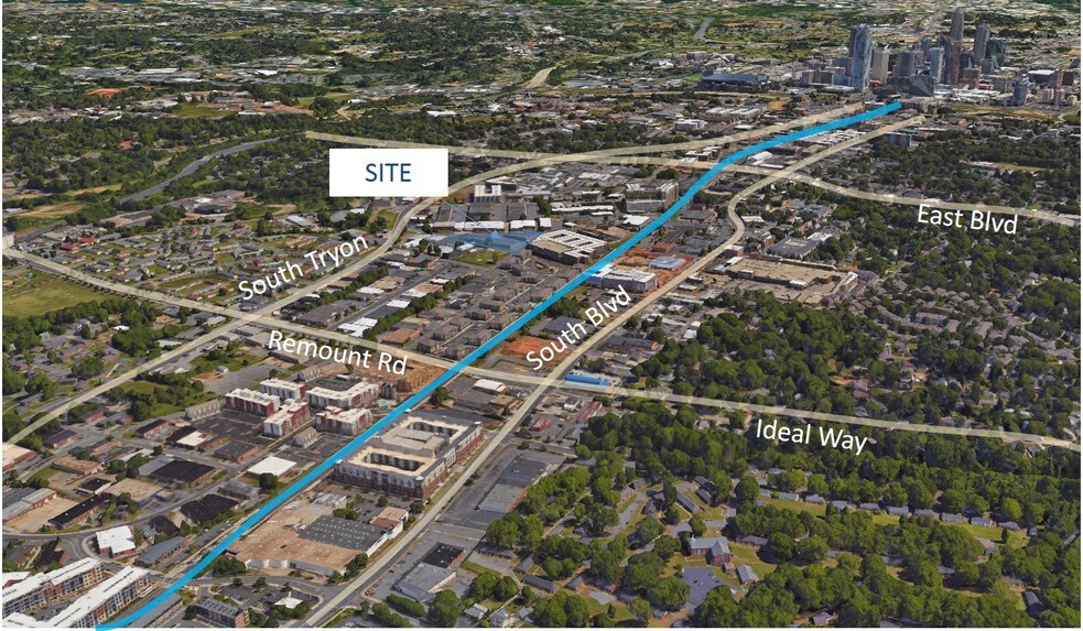 More Photos Of 2202-2210 Hawkins St, Charlotte General Retail For Sale