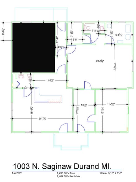 More Photos Of 1003 N Saginaw St, Durand Office For Lease