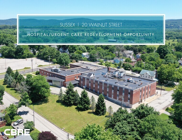 Primary Photo Of 20 Walnut St, Sussex Hospital For Sale
