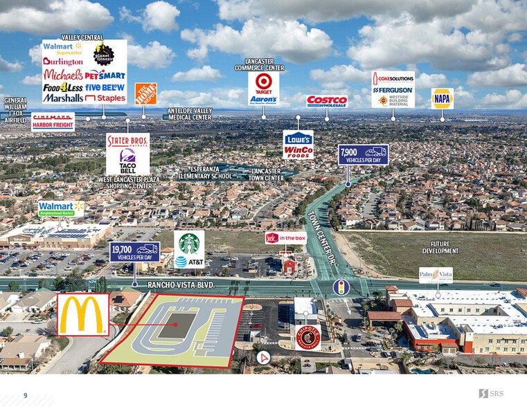 More Photos Of 3854 Rancho Vista Blvd, Palmdale Fast Food For Sale