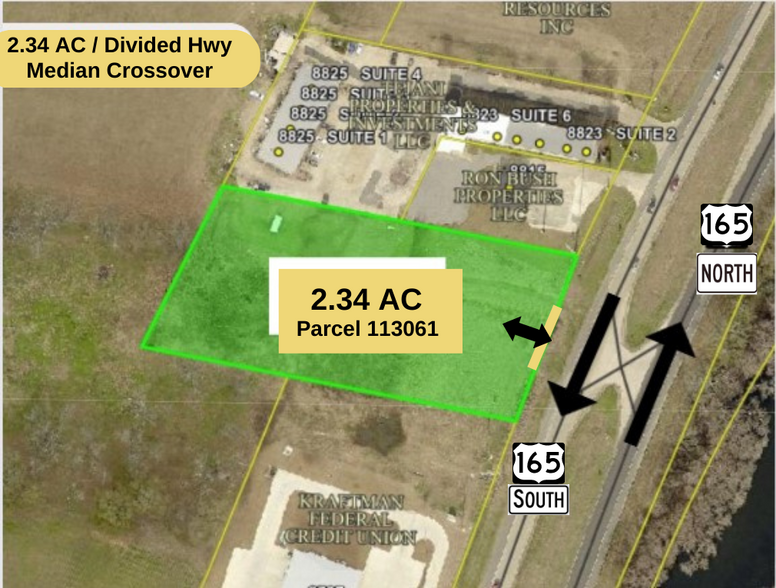 Primary Photo Of Hwy 165/Sterlington Road, Monroe Land For Sale