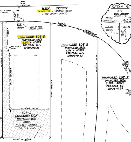 Primary Photo Of 46 Main Street, Bolton Land For Sale