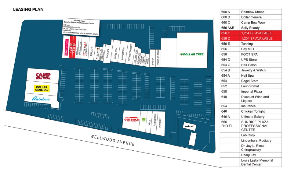 More Photos Of 646-656 N Wellwood Ave, Lindenhurst Unknown For Lease