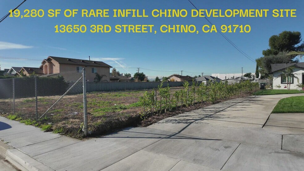 Primary Photo Of 13650 3rd St, Chino Land For Sale
