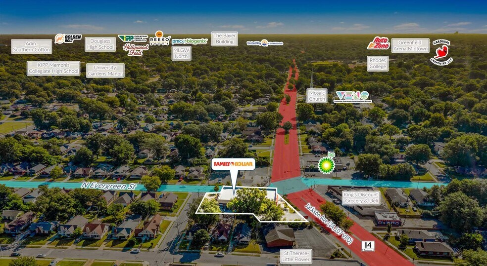 More Photos Of 1688 Jackson Ave, Memphis Department Store For Sale