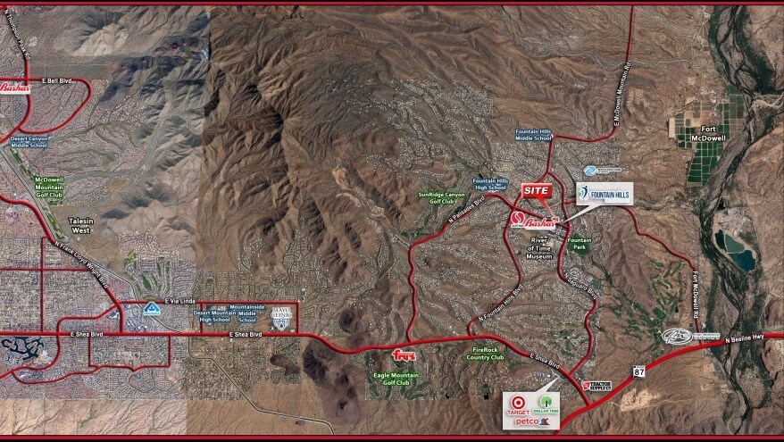 More Photos Of NEC of La Montana Dr & Palisades Blvd, Fountain Hills Land For Lease