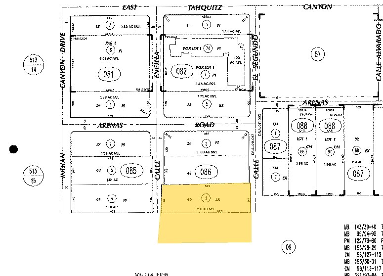 More Photos Of Calle Encilla, Palm Springs Land For Lease