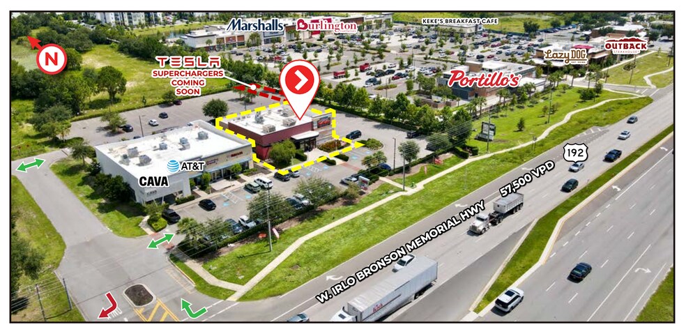 More Photos Of 8085 W Irlo Bronson Memorial Hwy, Kissimmee Restaurant For Lease