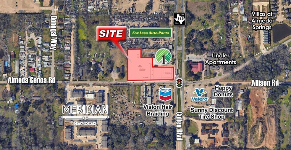 Primary Photo Of NWQ of Almeda Genoa Rd & Cullen Blvd, Houston Land For Sale