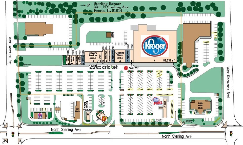 More Photos Of 3311 N Sterling Ave, Peoria General Retail For Sale