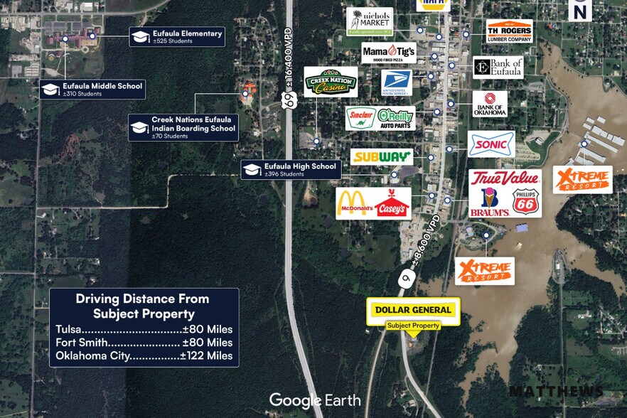 More Photos Of 100 Highway 9 E, Eufaula Freestanding For Sale